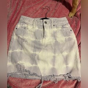 PTCL Sz 26 Nordstrom mini skirt lavender & white